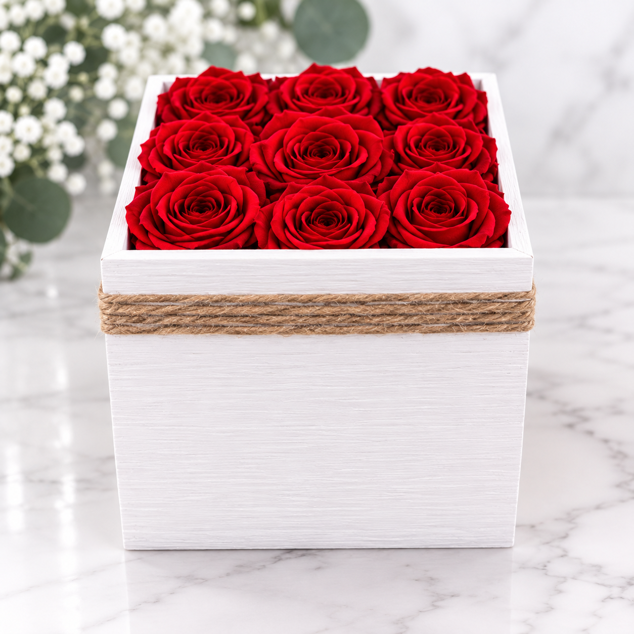 Mini Preserved Roses Box