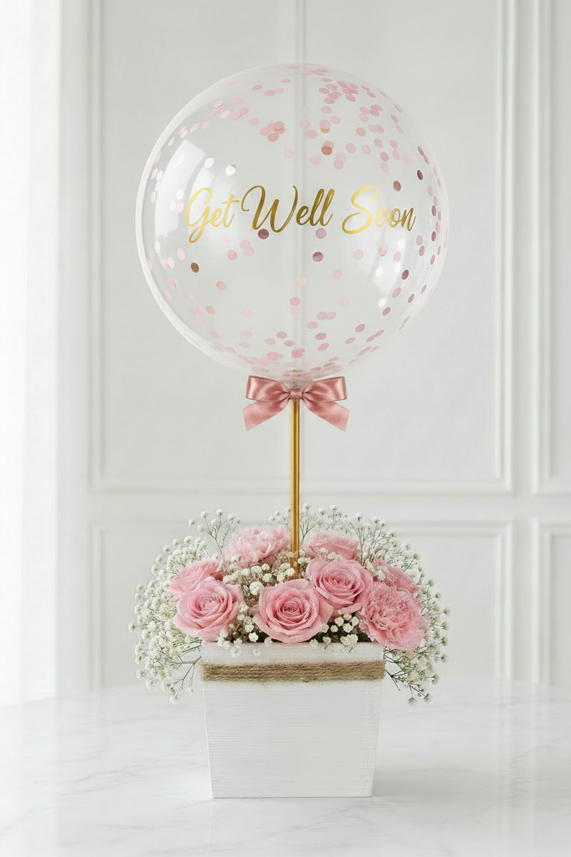 The Bloom Box: Pink Roses + Pink Carnations