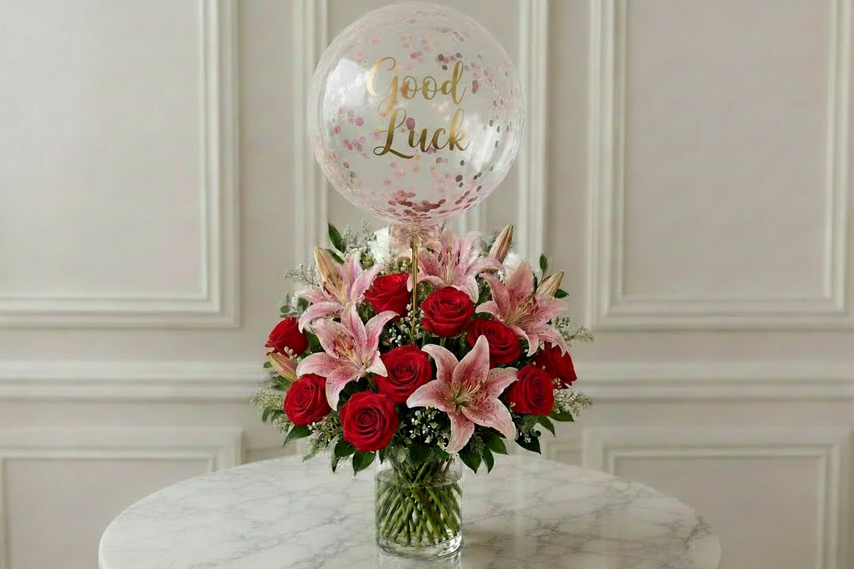 Good Luck - Red Roses Only