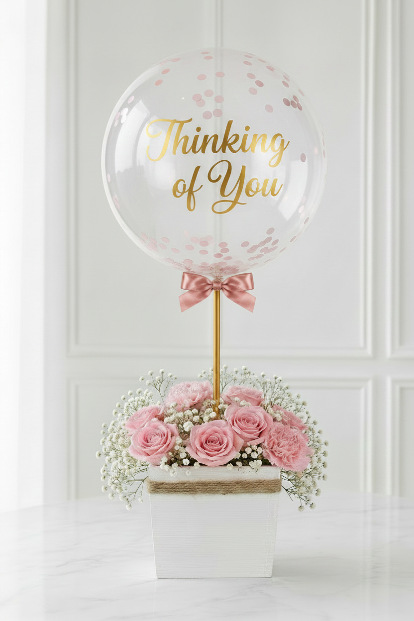 The Bloom Box: Pink Roses + Pink Carnations